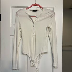 NWOT Vici Henley bodysuit. Never worn.